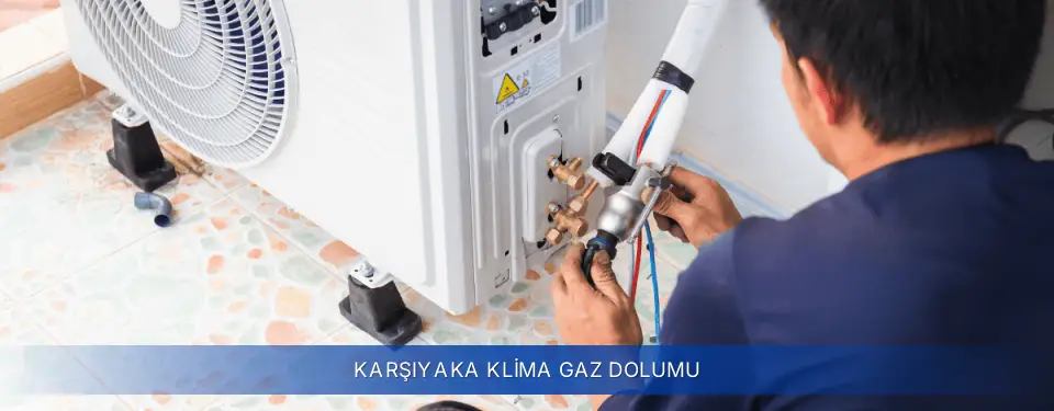 Karşıyaka İlçemi Baymak Klima Gaz Dolumu